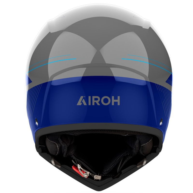 Modulārā motociklu ķivere Airoh J110 Slim Glossy Blue