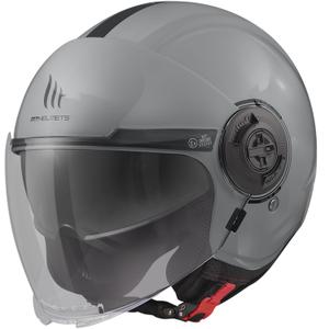 Atvērt Motociklu ķivere MT Viale SV S Solid Grey Gloss