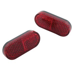 Universāls atstarotājs Highsider Smart ar pašlīmējošu plēvi 50x22 mm sarkans