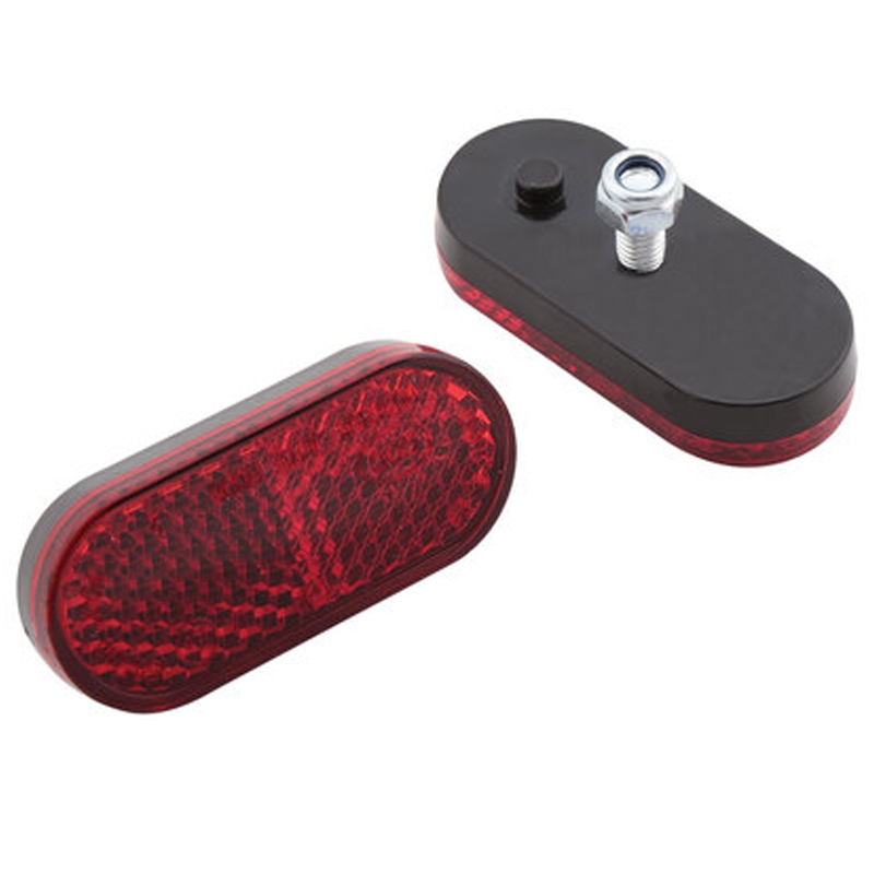 Universāls atstarotājs Highsider Smart ar vītni 50x22 mm sarkans