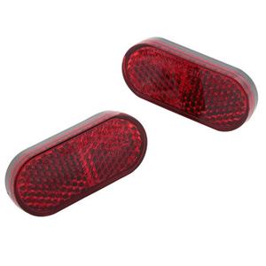 Universāls atstarotājs Highsider Smart ar vītni 50x22 mm sarkans