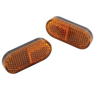 Universāls atstarotājs Highsider Smart ar pašlīmējošu plēvi 50x22 mm oranžs