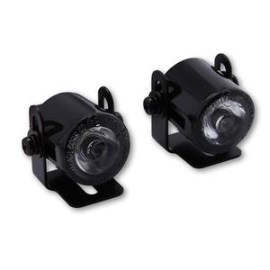 Autostāvvieta Highsider Smart LED 24,7 mm apaļa, melna