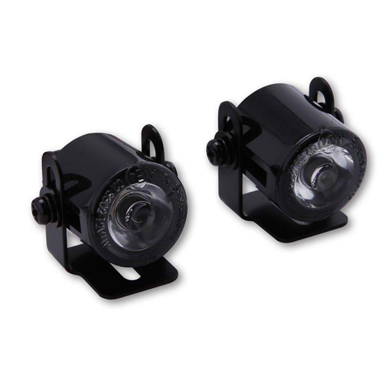 Autostāvvieta Highsider Smart LED 24,7 mm apaļa, melna