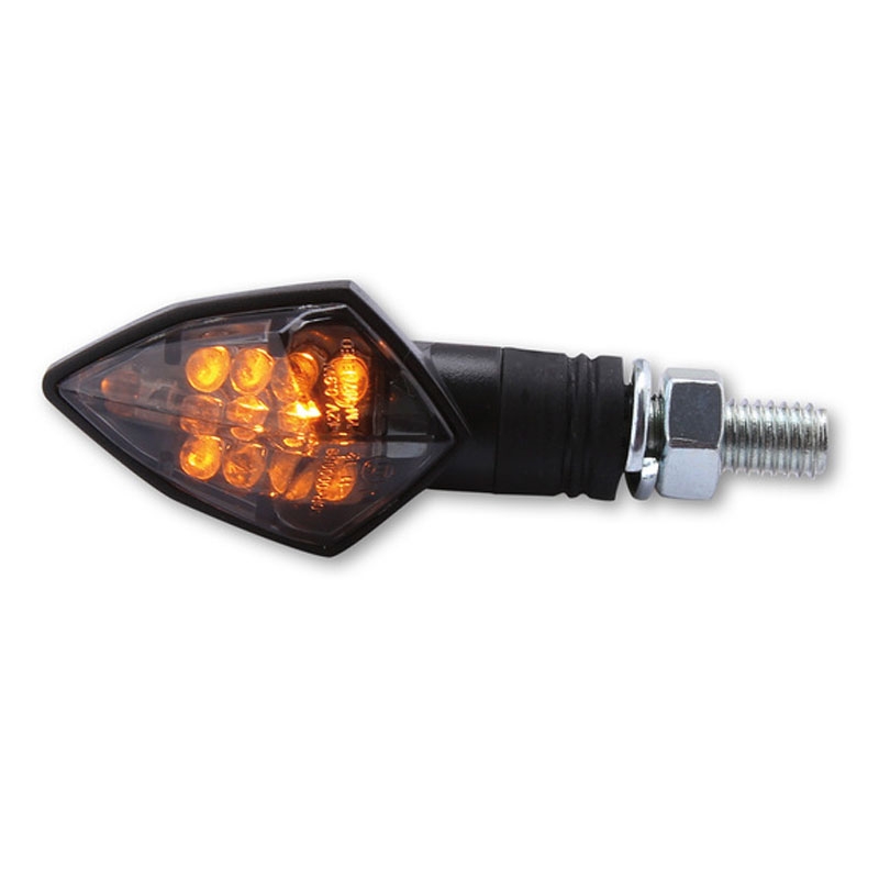 Highsider Smart Rock LED melni motociklu bākugunis