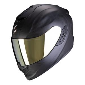 Integrēta moto ķivere Scorpion EXO-1400 EVO II CARBON AIR melna matēta - II klase - II. kvalitāte