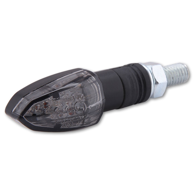 Highsider Smart Lizzard LED melni motociklu bākugunis