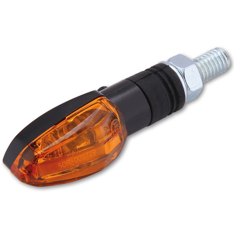 Highsider Smart Lizzard 12V melni un oranži bākugunis motociklam