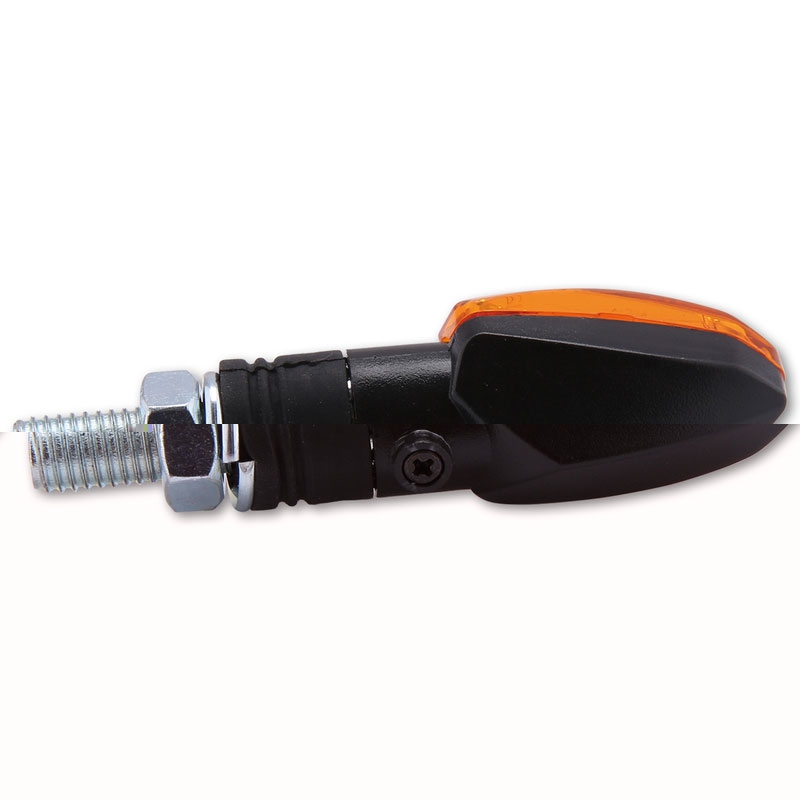 Highsider Smart Lizzard 12V melni un oranži bākugunis motociklam