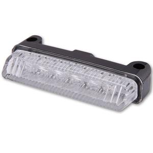 Highsider Smart Mini LED melns un caurspīdīgs aizmugurējais velosipēda lukturis