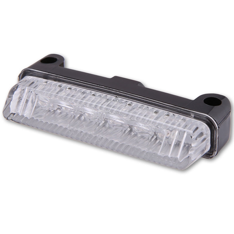 Highsider Smart Mini LED melns un caurspīdīgs aizmugurējais velosipēda lukturis