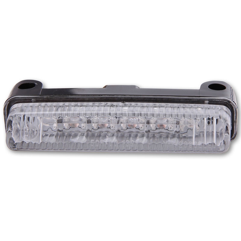 Highsider Smart Mini LED melns un caurspīdīgs aizmugurējais velosipēda lukturis