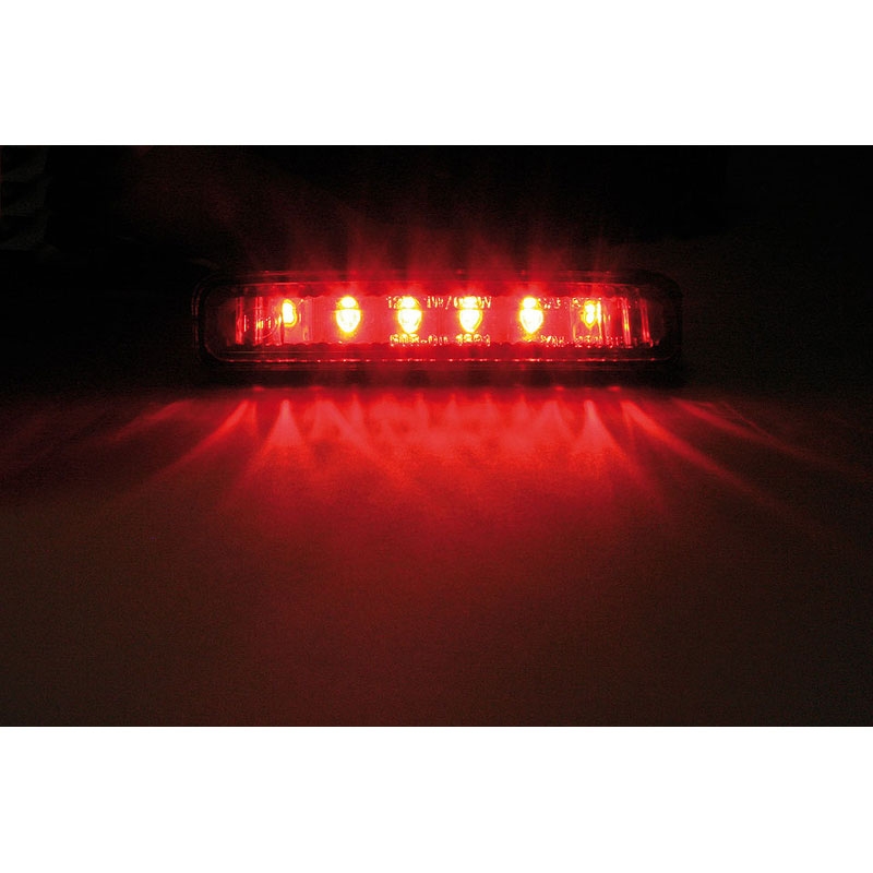 Highsider Smart Mini LED melns un dūmu aizmugurējais lukturis