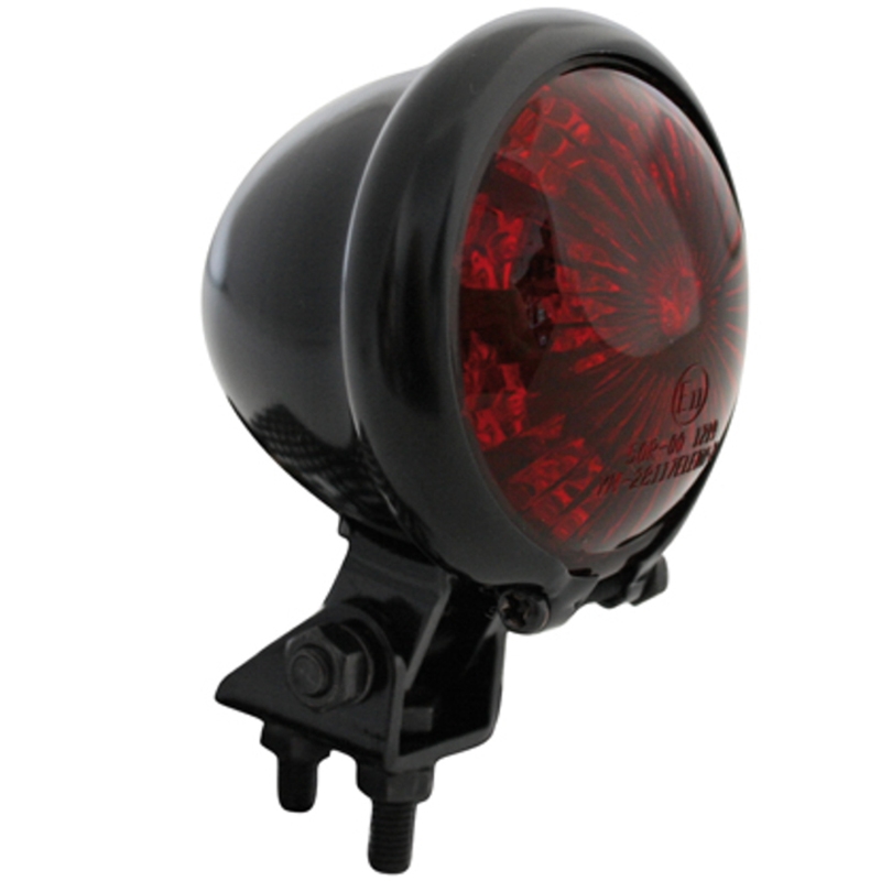 Highsider Smart Bates Style LED melns aizmugurējais velosipēda apgaismojums