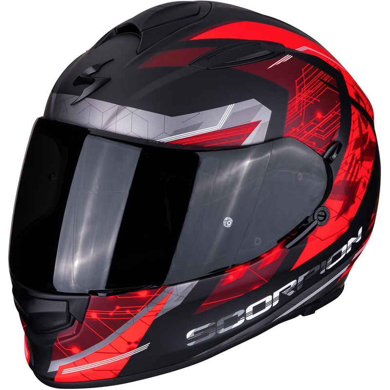 Integrální přilba Scorpion EXO-510 Air Clarus černo-červená