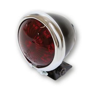 Highsider Smart Bates Style LED melns-hroms aizmugurējais lukturis