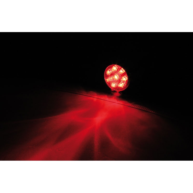 Highsider Smart Bates Style LED melns-hroms aizmugurējais lukturis