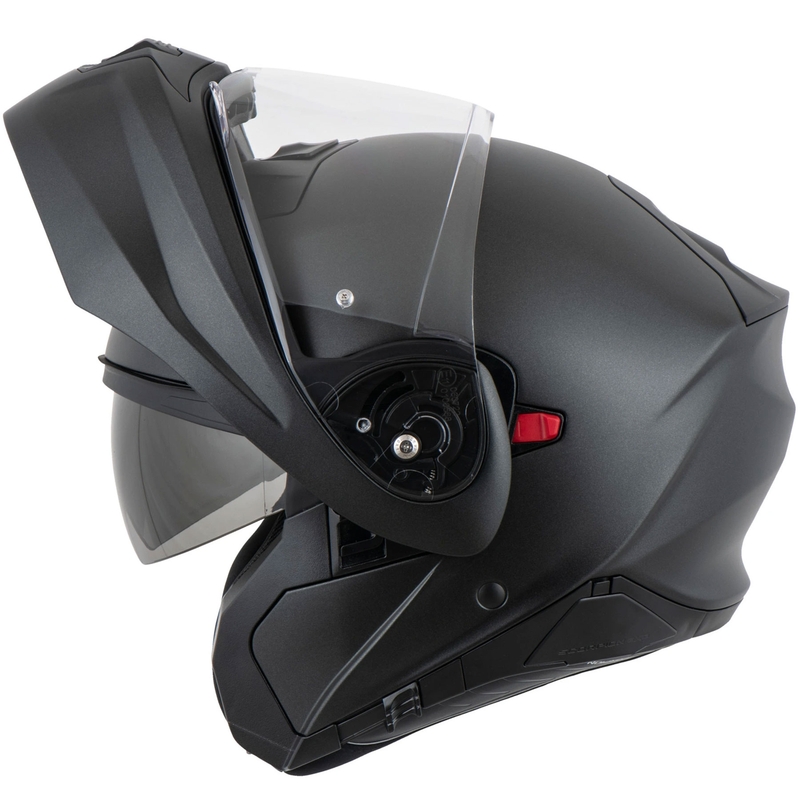 Flip-up moto ķivere Scorpion EXO-930 EVO Solid melna matēta