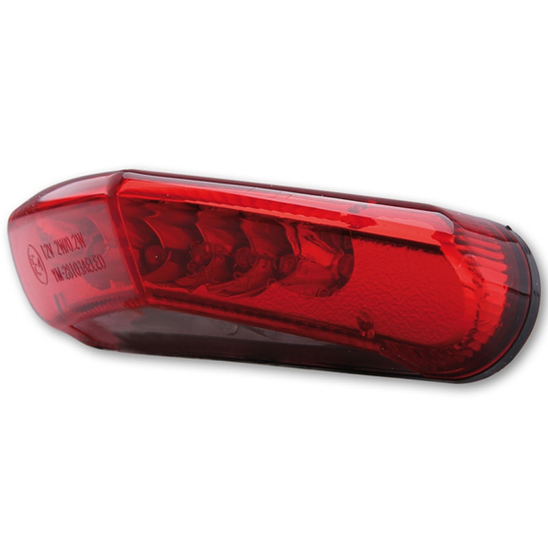 Aizmugurējais lukturis motociklam Highsider Smart LED sarkans