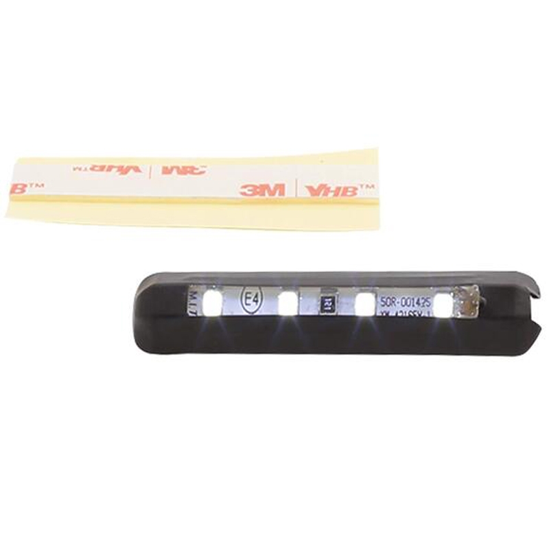 Numura apgaismojums Highsider Smart 4 LED ar pašlīmējošu foliju melns