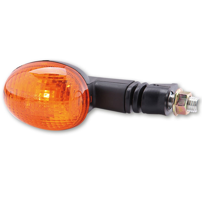 Highsider Smart Mini motociklu bākugunis oranžā un melnā krāsā