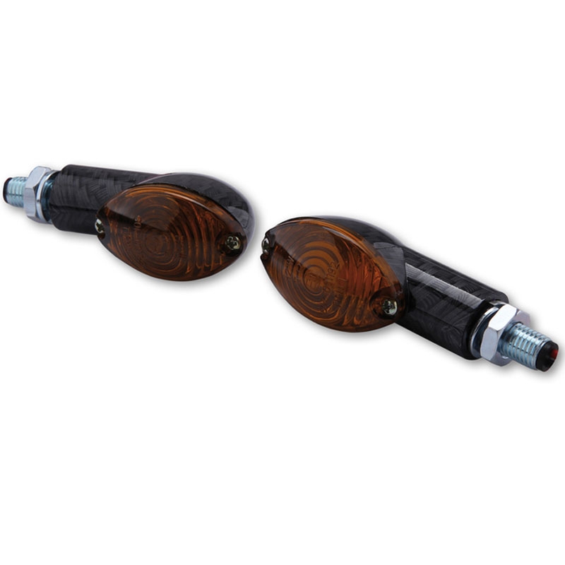 Highsider Smart Cateye Mini Smokey Black motocikla bākugunis