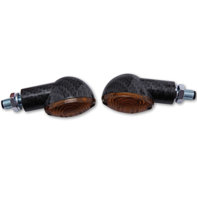 Highsider Smart Cateye Mini Smokey Black motocikla bākugunis