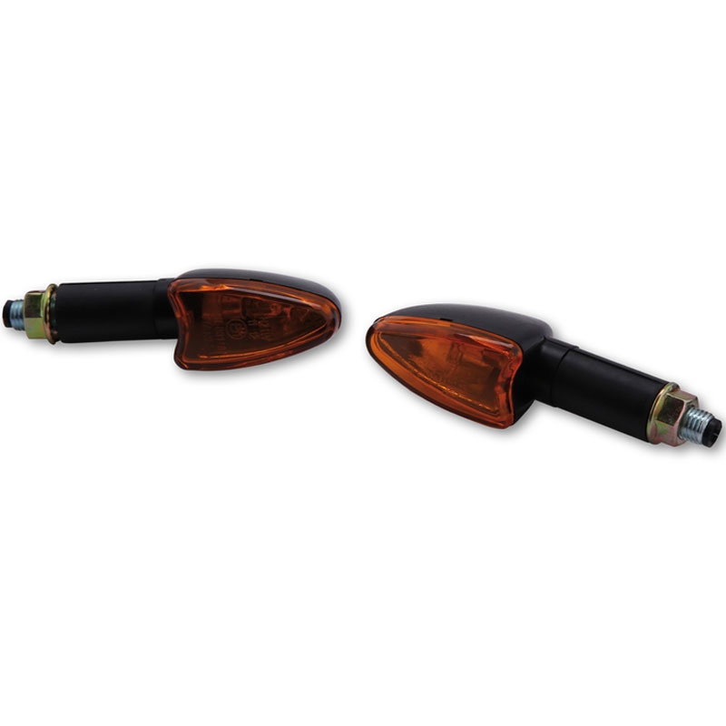Highsider Smart Arrow Mini motociklu bākugunis oranžā un melnā krāsā