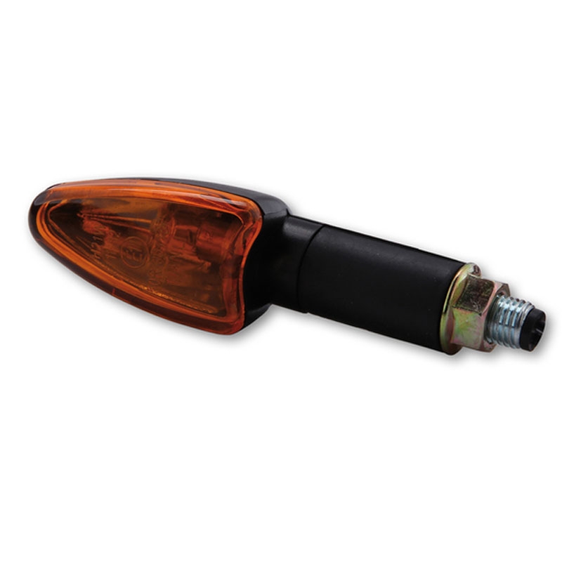 Highsider Smart Arrow Mini motociklu bākugunis oranžā un melnā krāsā