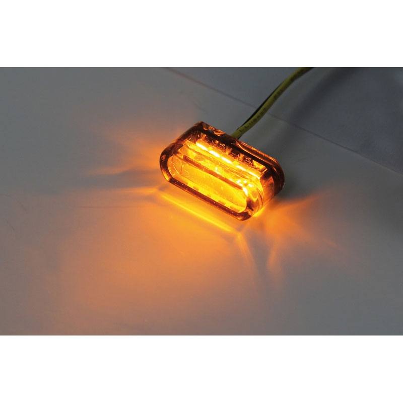 Highsider Smart Module 1 LED dūmu pelēks motociklu pagrieziena signāls