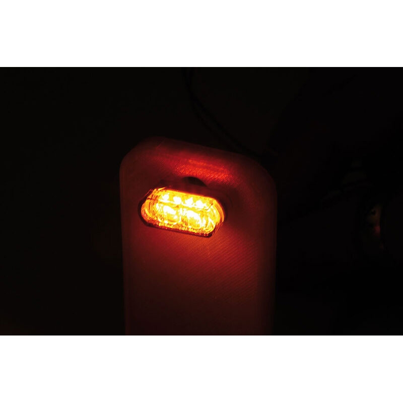 Highsider Smart Module 1 Pro LED 3in1 Smoke Grey motociklu pagrieziena signāli