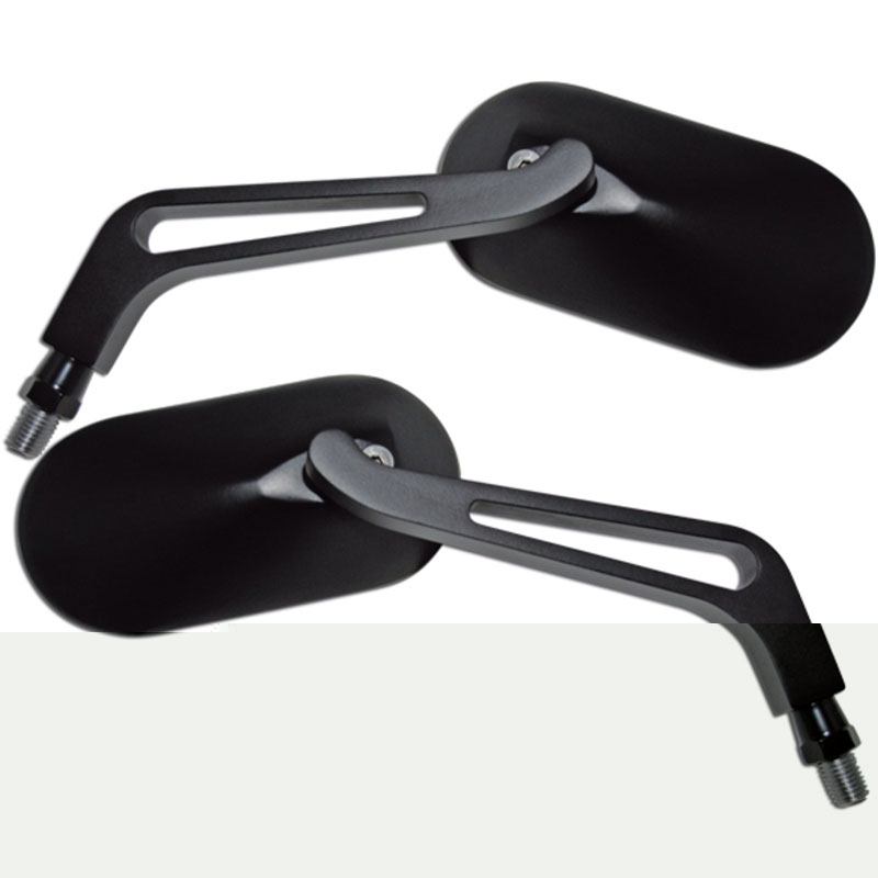 Atpakaļskata spogulis Highsider Smart Oval kreisais/taisnais melns