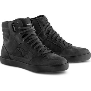 Alpinestars J-6 ūdensnecaurlaidīgi melni motociklu zābaki