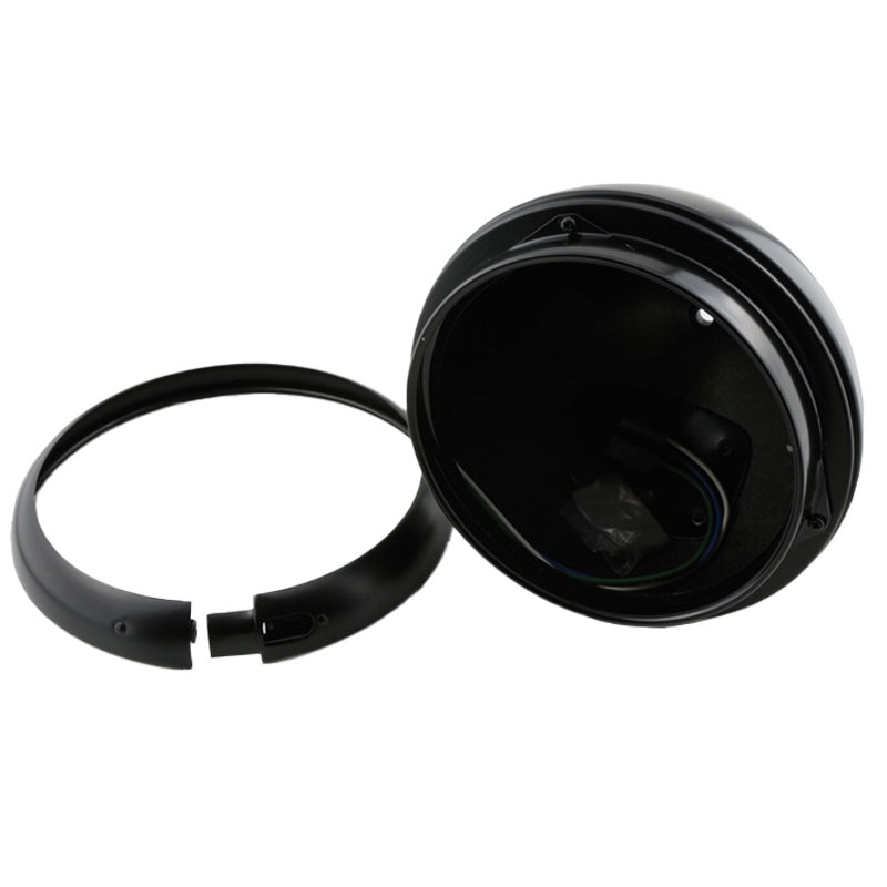 Luktura korpuss Highsider Smart HD-Style 7 collu matēts melns