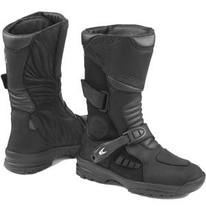 Sieviešu Forma ADV Tourer WP Black Motociklu zābaki