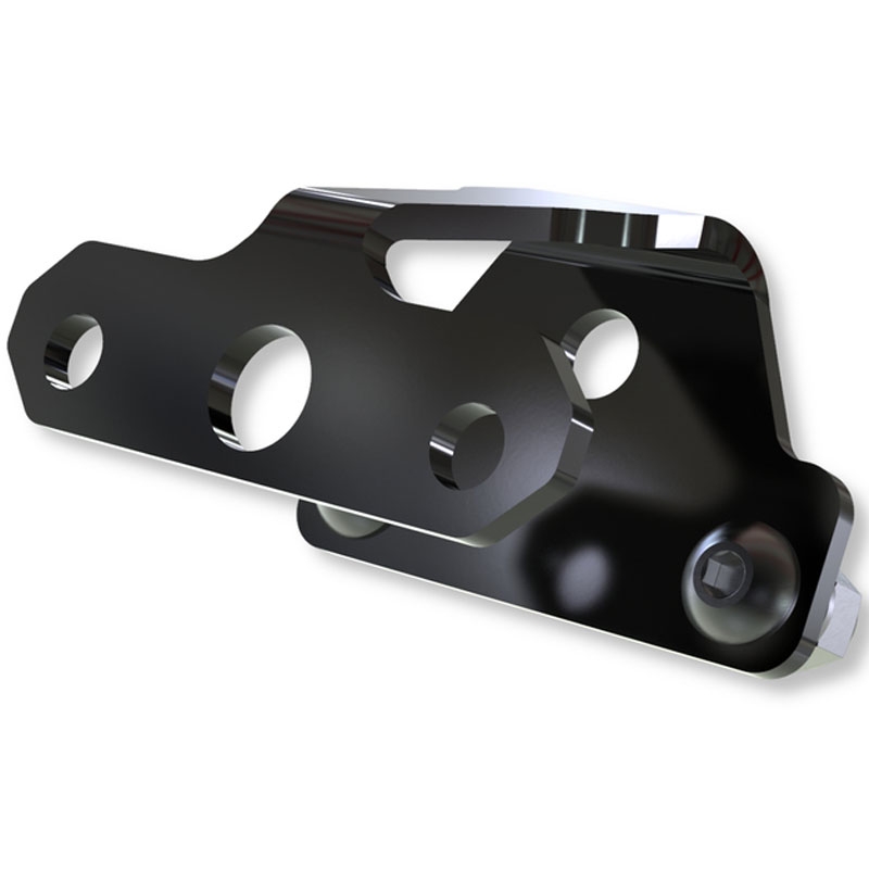 Numura zīmes apgaismojuma turētājs Highsider Pro XL melns