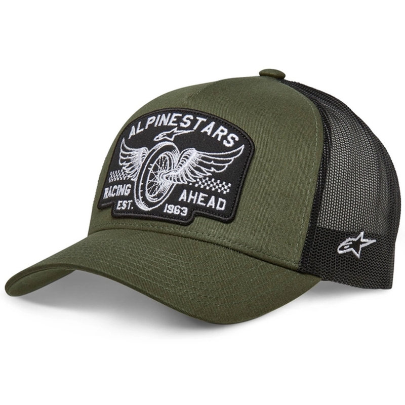Alpinestars Heritage Patcher cepure zaļgani melna