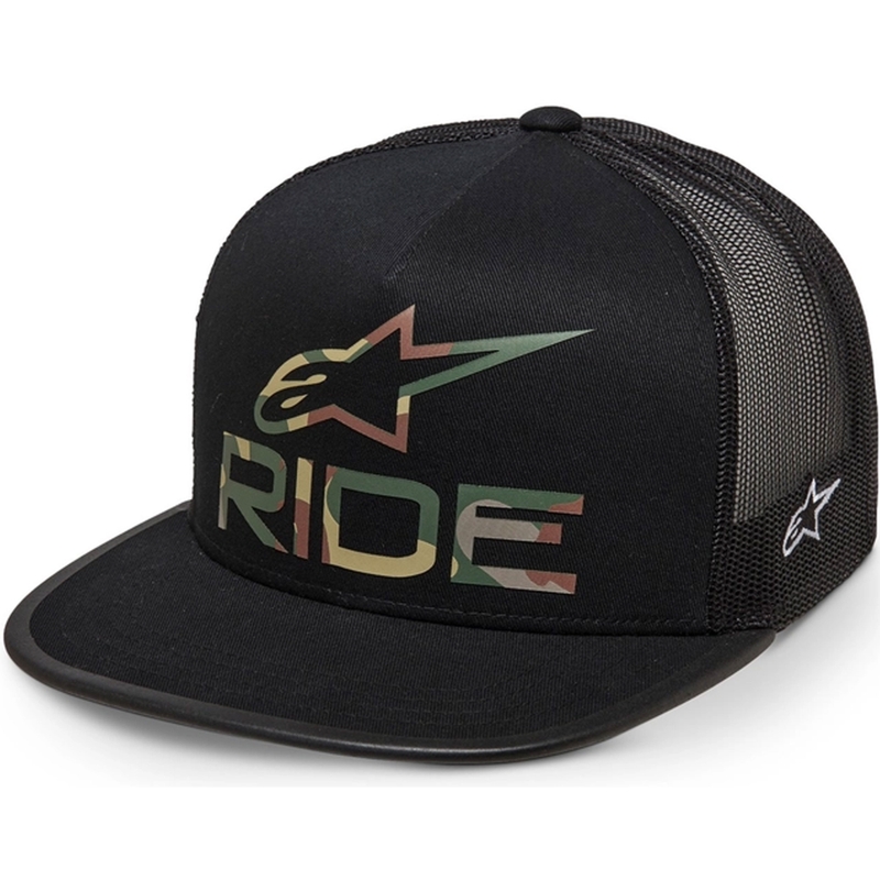Alpinestars Ride 4.0 Camoer cepure melna