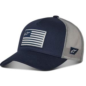 Alpinestars Flag Snap cepure blue-grey