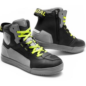 Rebelhorn Vandal II motocikla zābaki melni-pelēki-fluorēti dzelteni