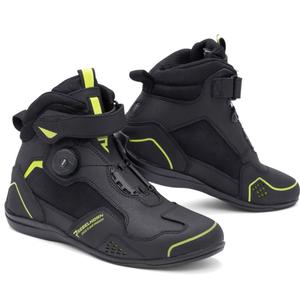 Motocikla zābaki Rebelhorn Spark II black-fluo yellow