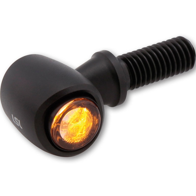 LED indikators Highsider Nova LED indikators 3in1 matēts melns 2 gab.