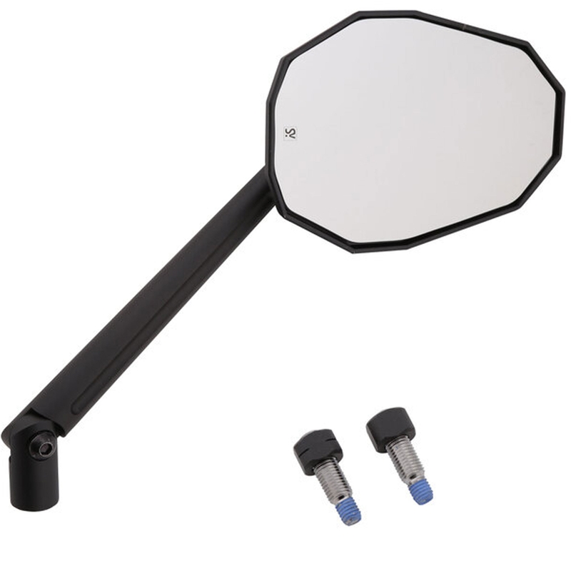 Spogulis Highsider Smart Straight XL melns