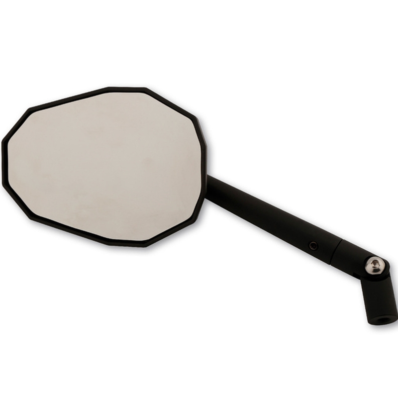 Spogulis Highsider Smart Fairing Straight Black