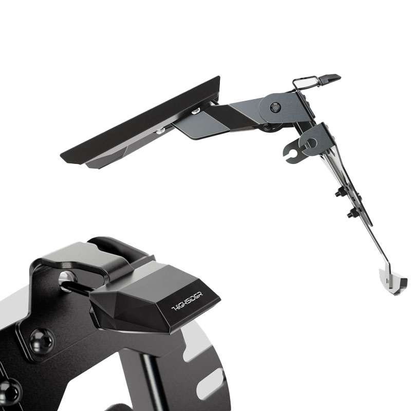 Numura zīmes turētājs ar apgaismojumu Highsider License Akron RS PRO KTM 1290 SUPER DUKE GT ABS melns