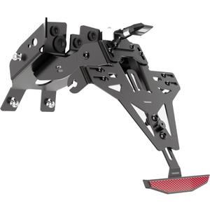 Numura zīmes turētājs ar apgaismojumu Highsider License Akron RS PRO KTM 690 SMC R melns