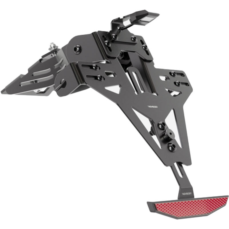 Numura zīmes turētājs ar apgaismojumu Highsider Akron RS PRO Honda CBR 650 F melns