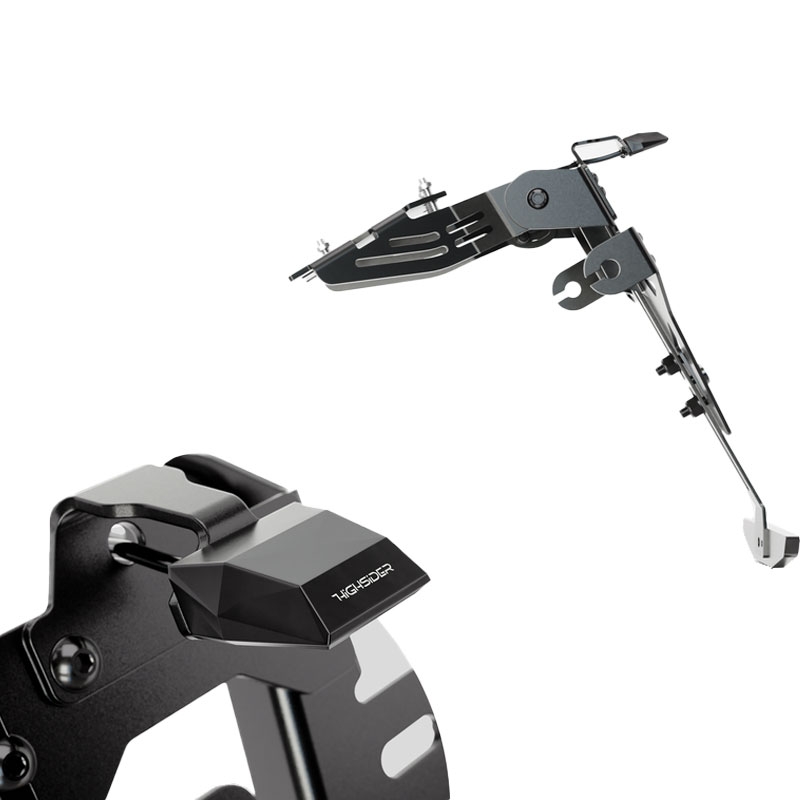 Numura zīmes turētājs ar apgaismojumu Highsider Akron RS PRO Honda CBR 650 F melns