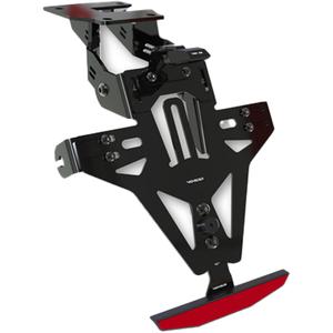 Numura zīmes turētājs ar apgaismojumu Highsider Akron RS PRO Kawasaki Z 800 melns