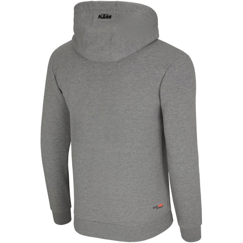 KTM Essential Hoodie gaiši pelēka melanžēta